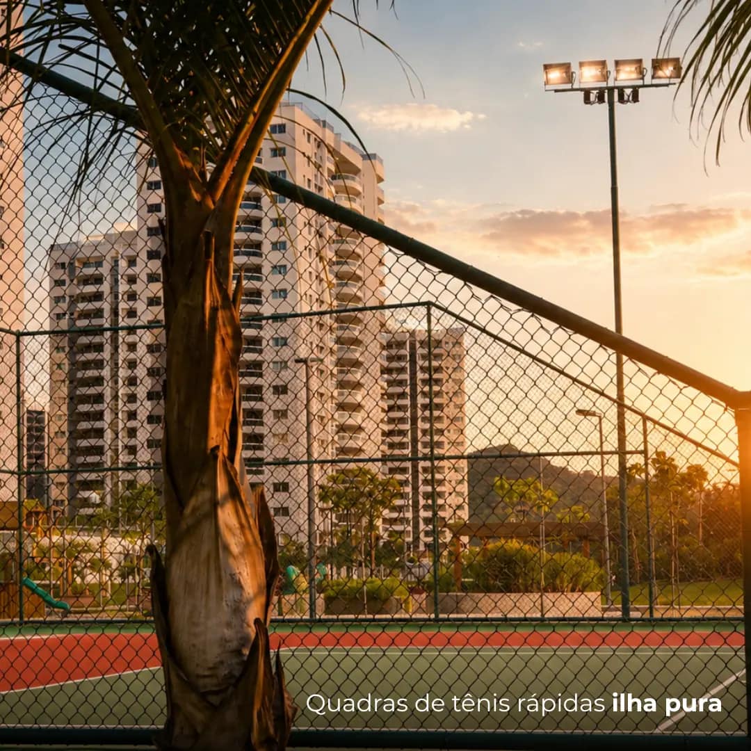 11º Ilha Pura Open de Tênis Reforça a Vocação Esportiva do Bairro 2 quadra tenis rapida ilha pura