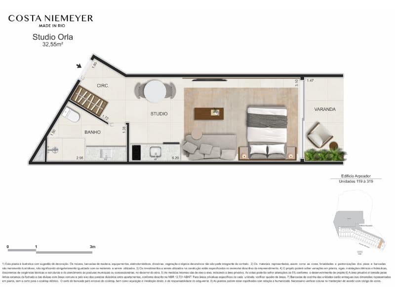 Uma outra planta humanizada do studio Orla
