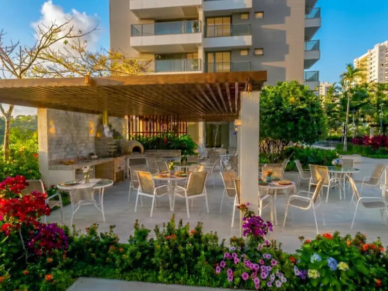 Condomínio Astra Ilha Pura: Apartamentos, Plantas, Lazer e Diferenciais 6 churrasqueira gourmet condominio astra ilha pura